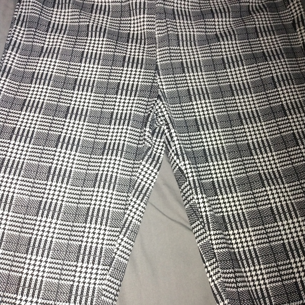 Women's plaid dress pants